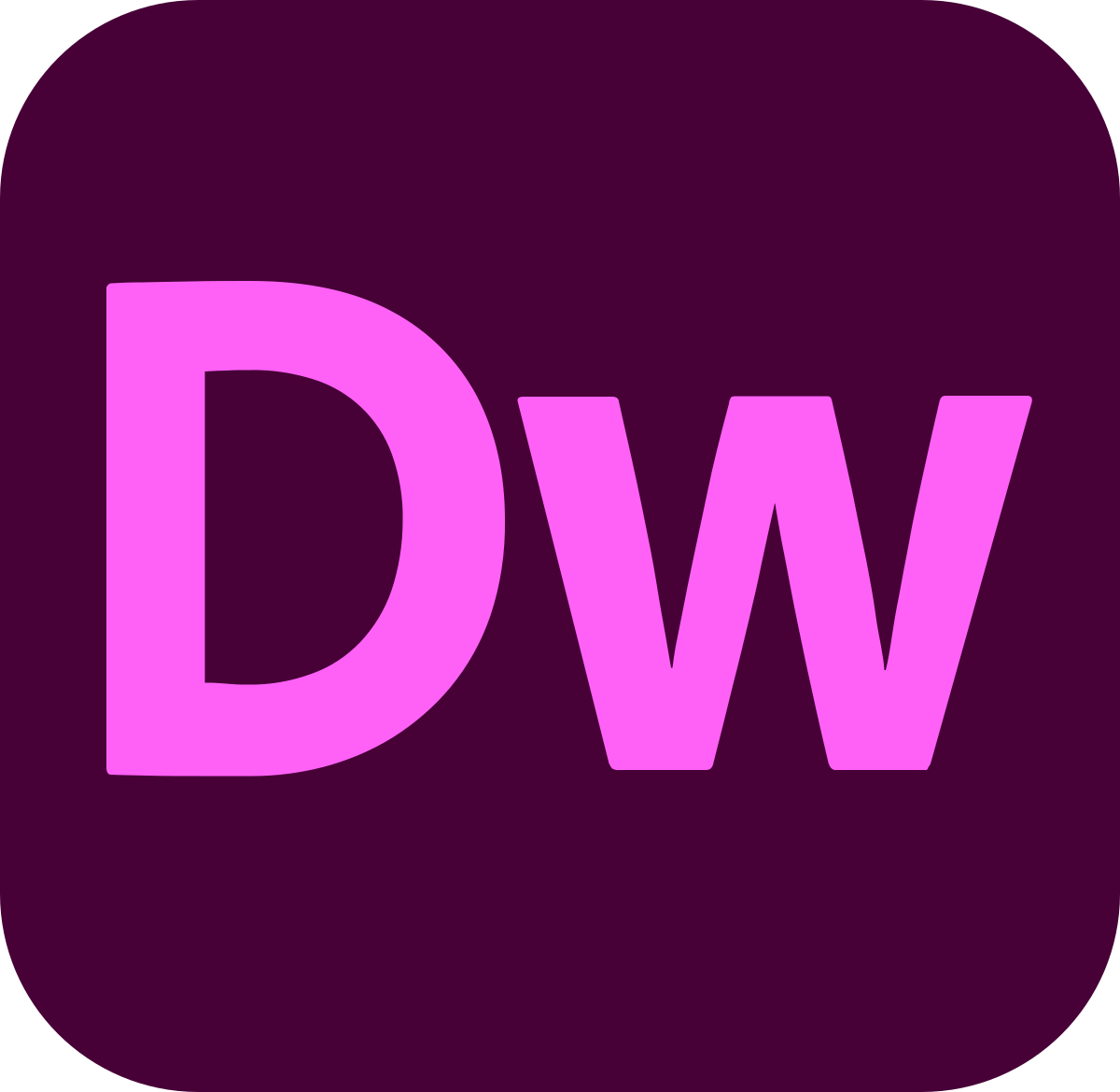 Adobe Dreamweaver CC icon.svg